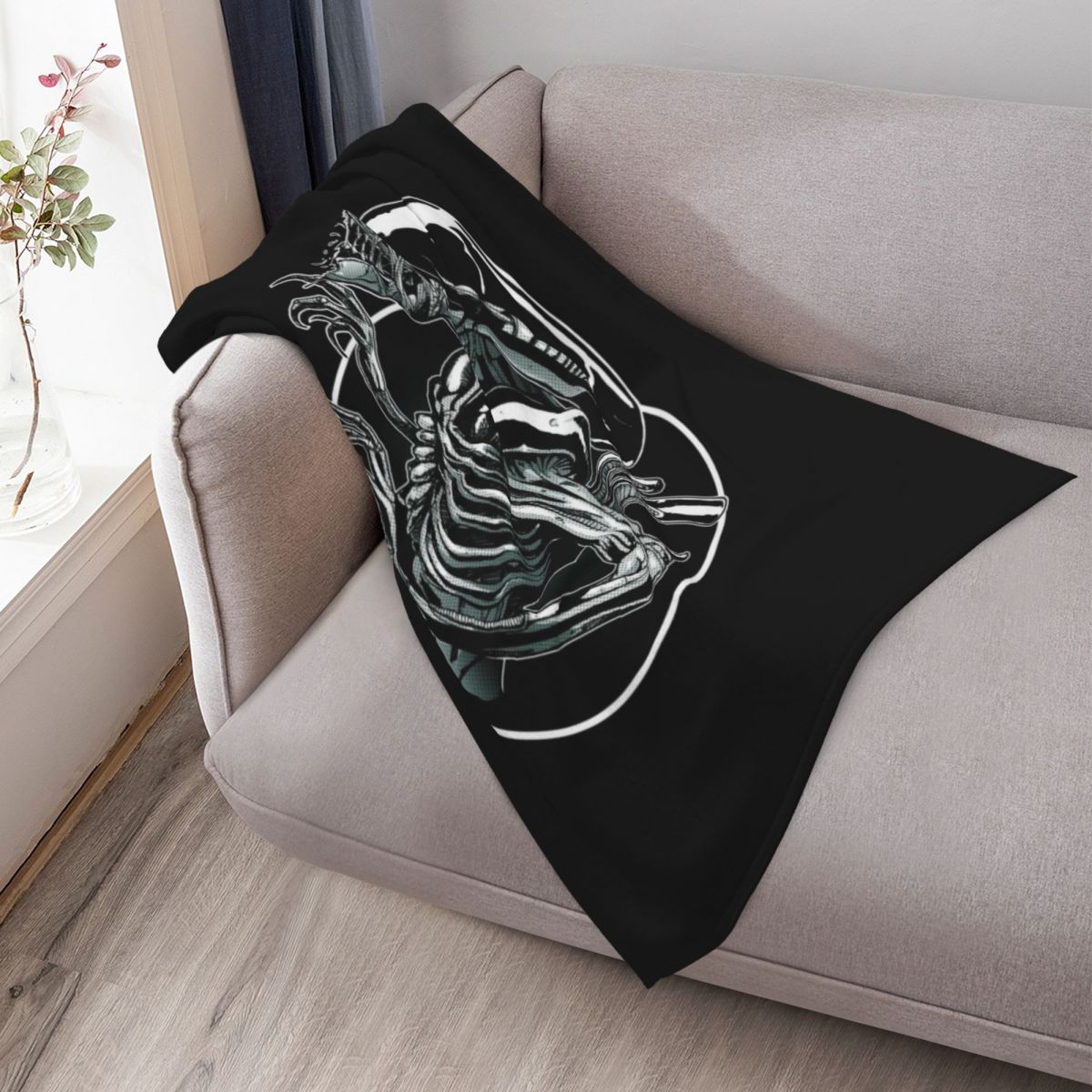 aliens xenomorph Throw Blanket – обзор и цена 3D Printing Xenomorph
