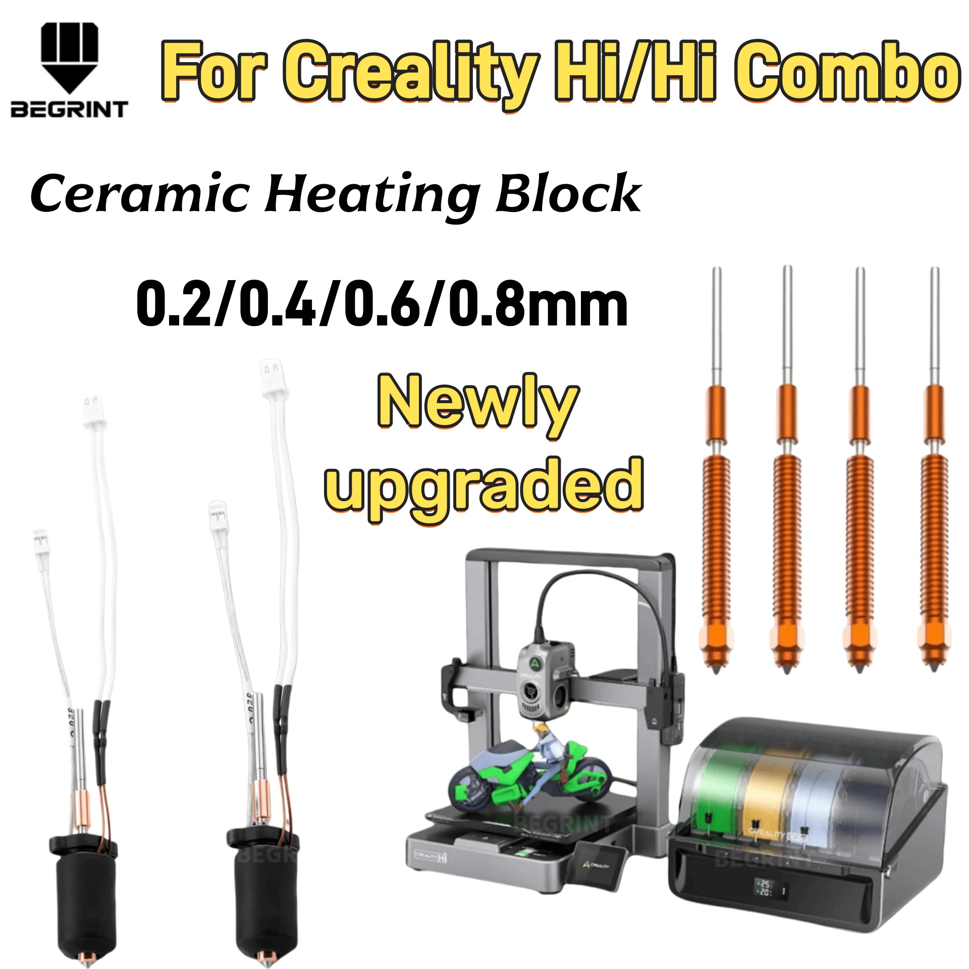 High Temp Ceramic Heater Hoten – обзор и цена 3D Printing Nozzle