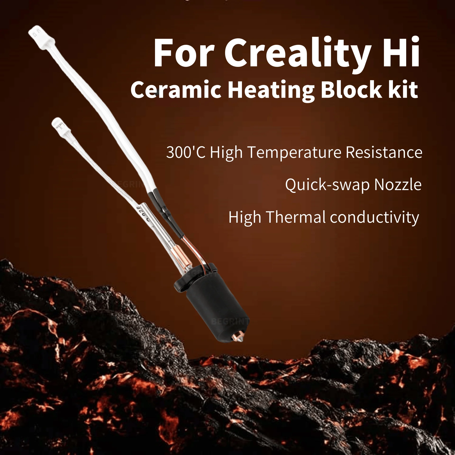 High Temp Ceramic Heater Hoten – обзор и цена 3D Printing Nozzle