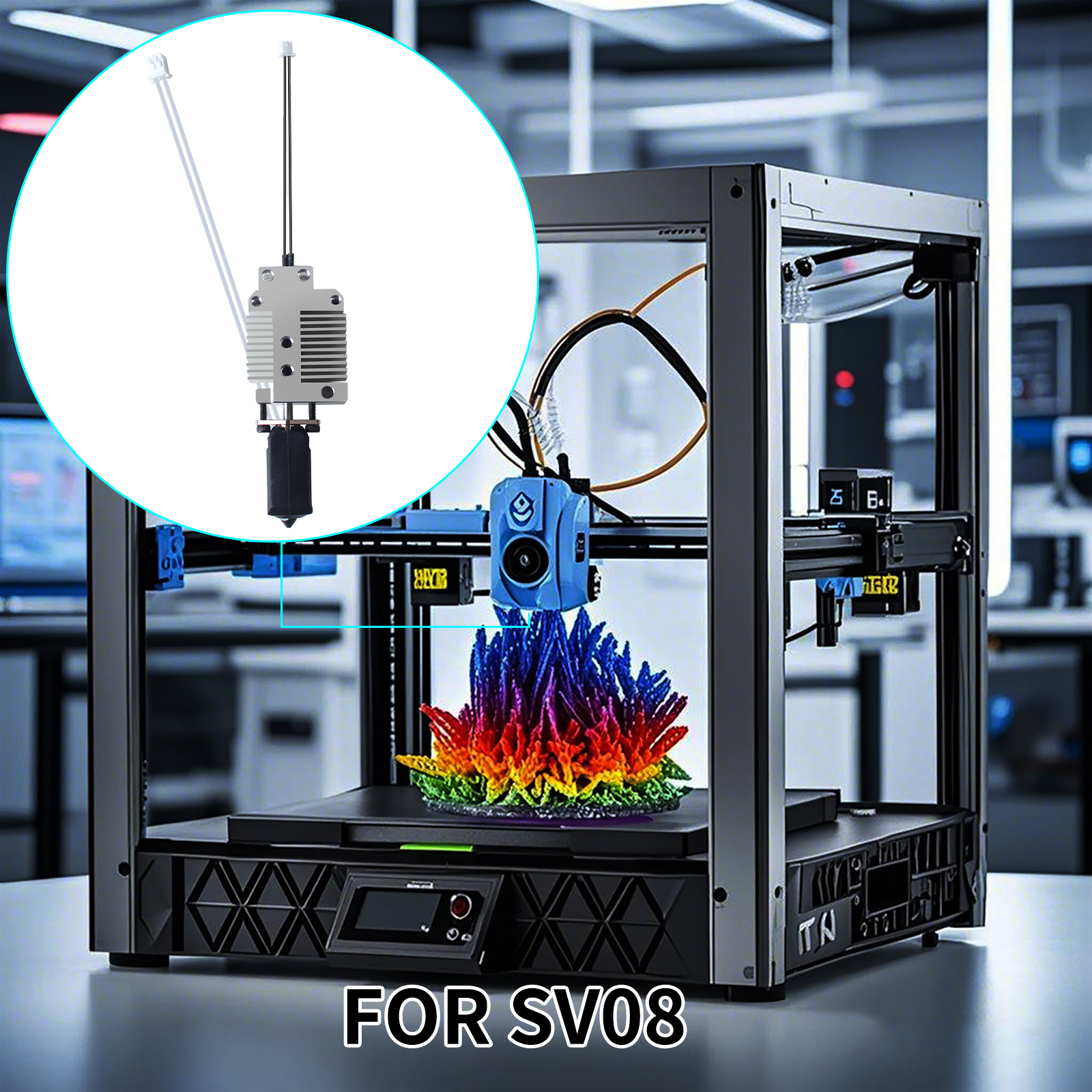 For SV08 Upgraded Hardened Ste – обзор и цена 3D Printing Nozzle