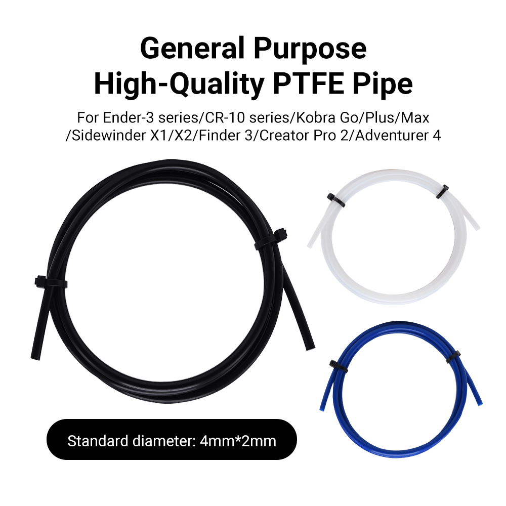 1M PTFE Tube 2x4mm MK8 Hot End – обзор и цена Petg Filament