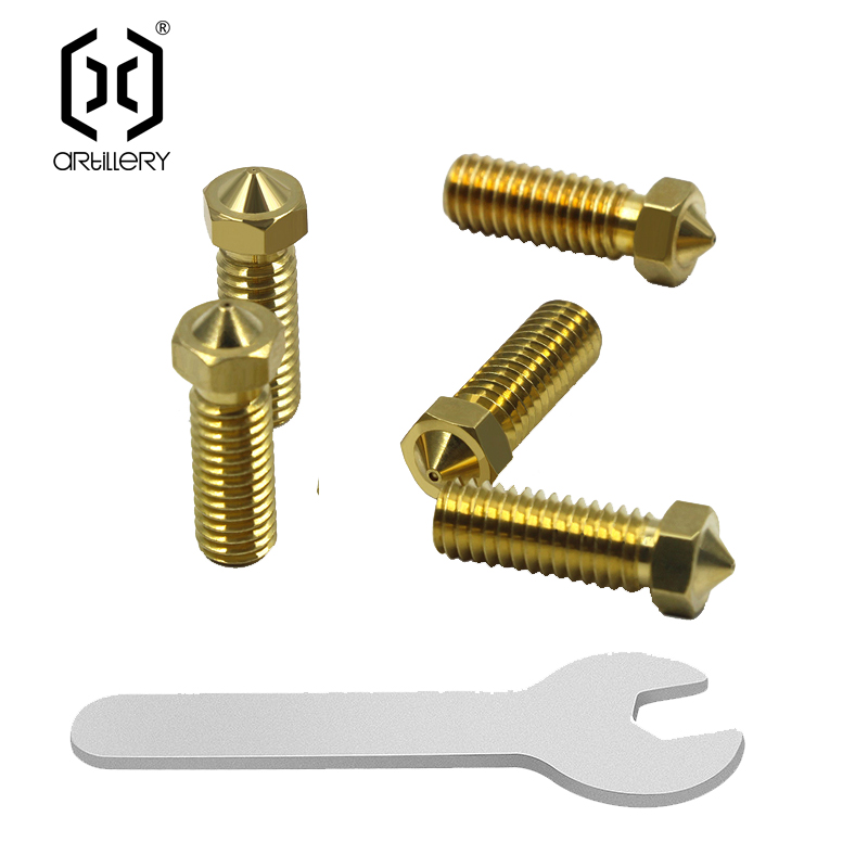 E3D Brass Nozzle 0.2/0.4/0.6/0 – обзор и цена 3D Printing Nozzle