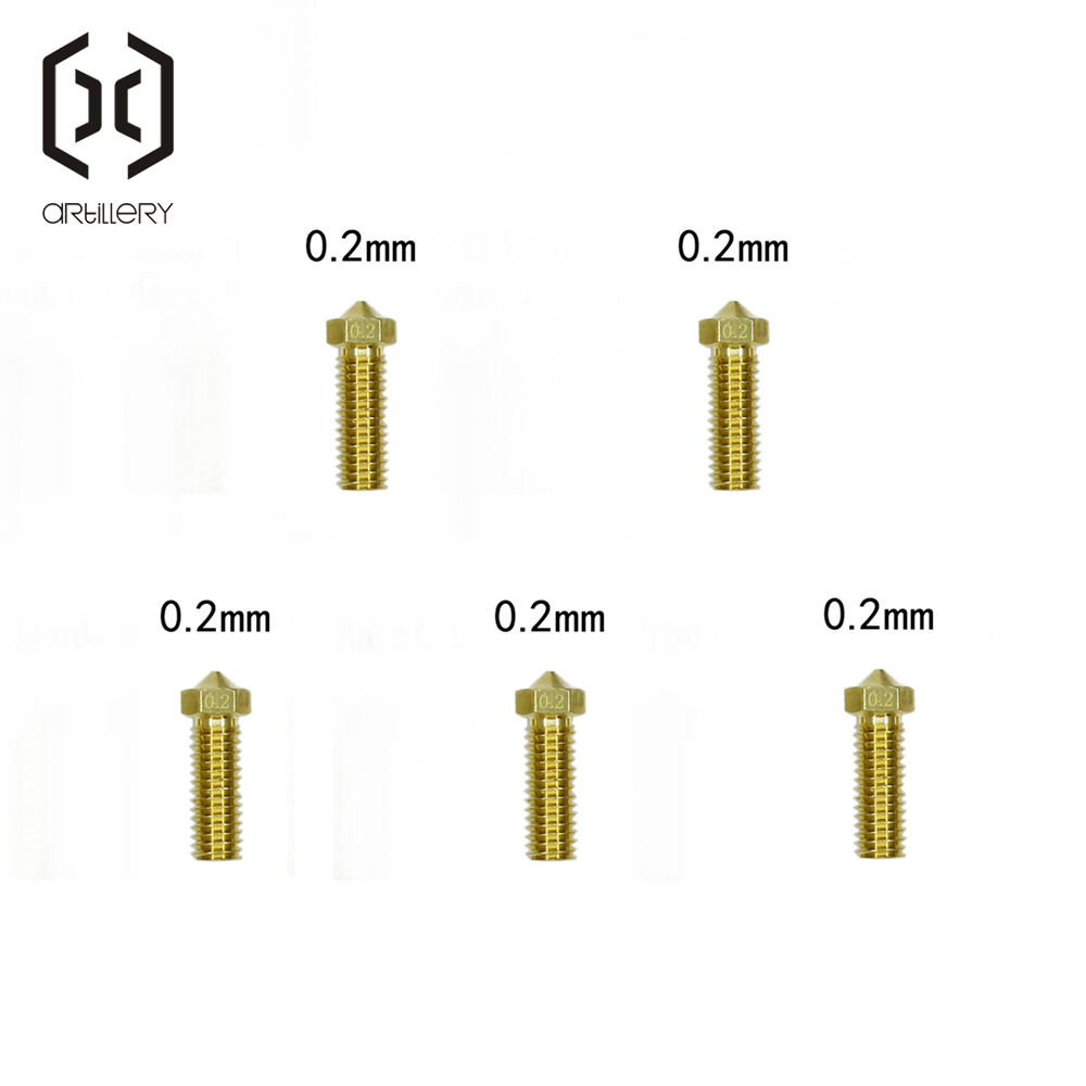 E3D Brass Nozzle 0.2/0.4/0.6/0 – обзор и цена 3D Printing Nozzle