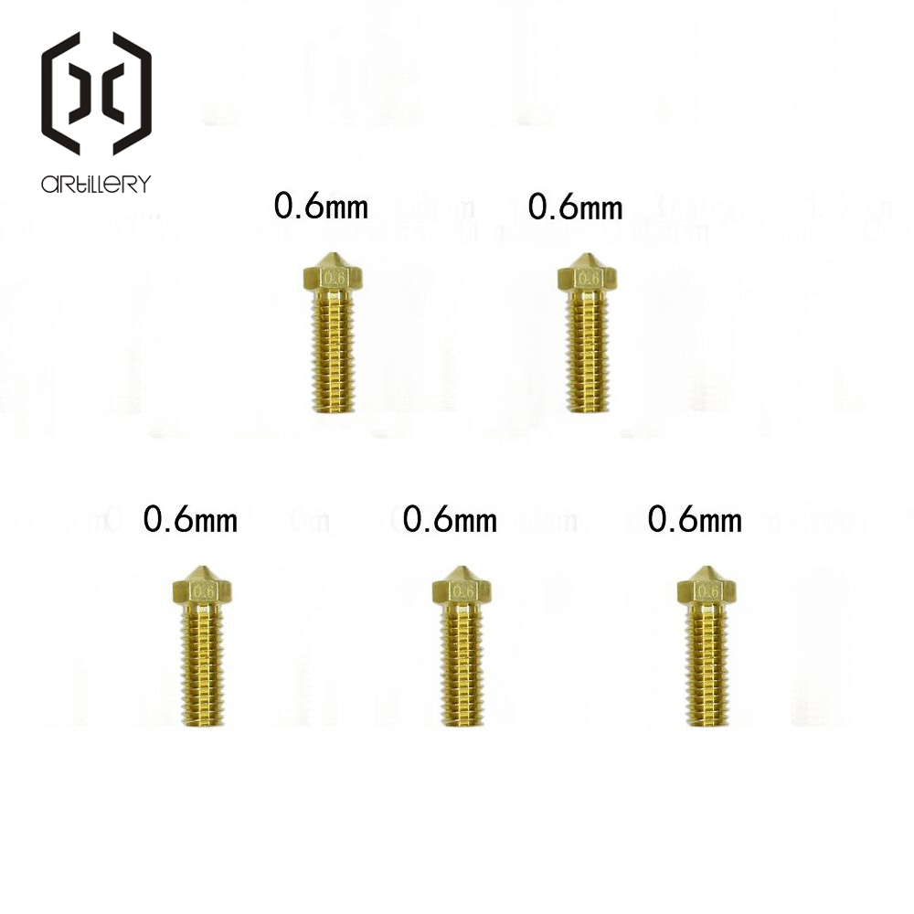 E3D Brass Nozzle 0.2/0.4/0.6/0 – обзор и цена 3D Printing Nozzle