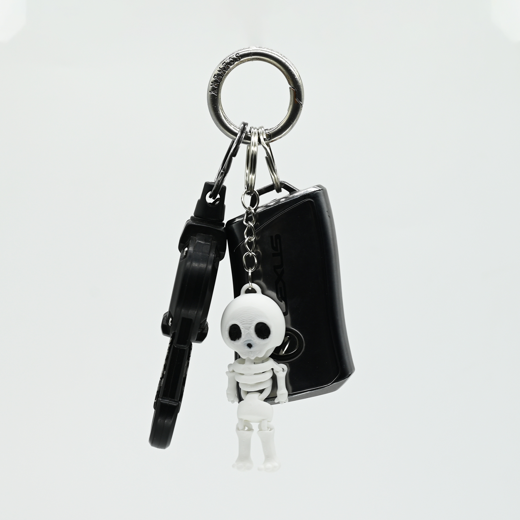 3D printed skull doll multi-jo – обзор и цена 3D Printing Keychain
