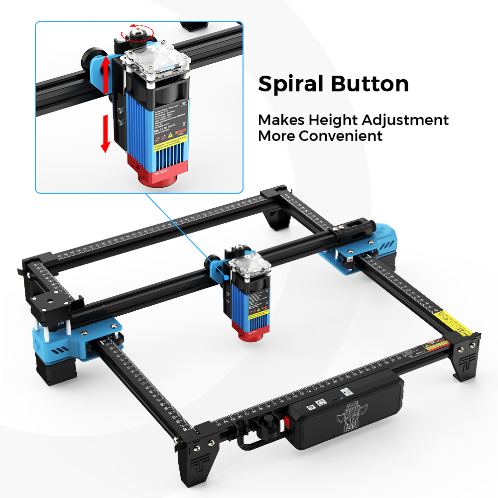 TWOTREES Laser Head Adjustable – обзор и цена 3D Printing Z Offset