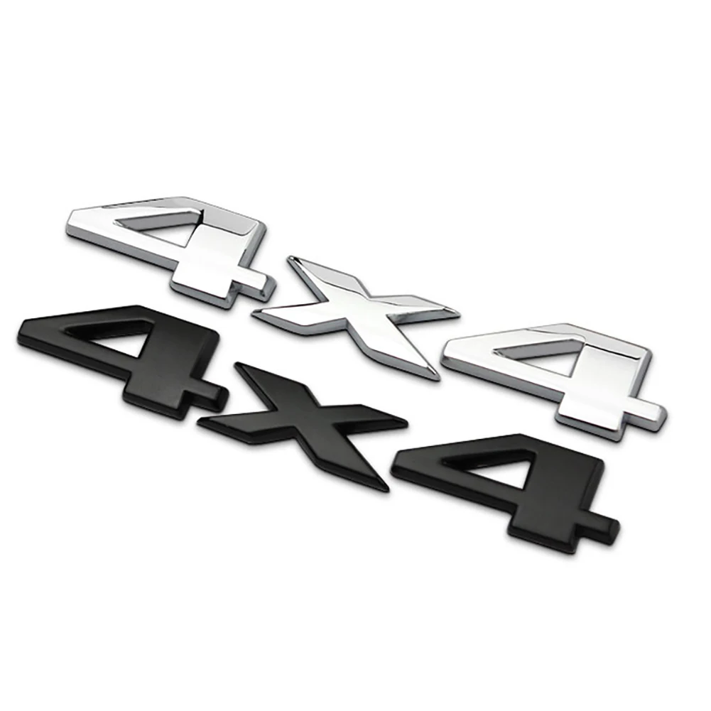1Pcs Car 3D Metal Stickers 4WD – обзор и цена 3D Printing Online