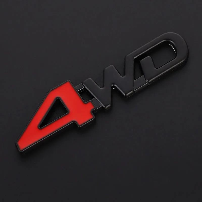 1Pcs Car 3D Metal Stickers 4WD – обзор и цена 3D Printing Online