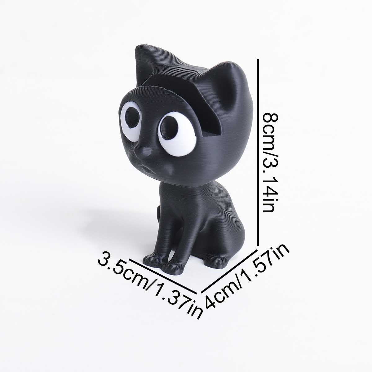 Cute 3D Printed Black Cat Glas – обзор и цена 3D Printing Glasses Frames
