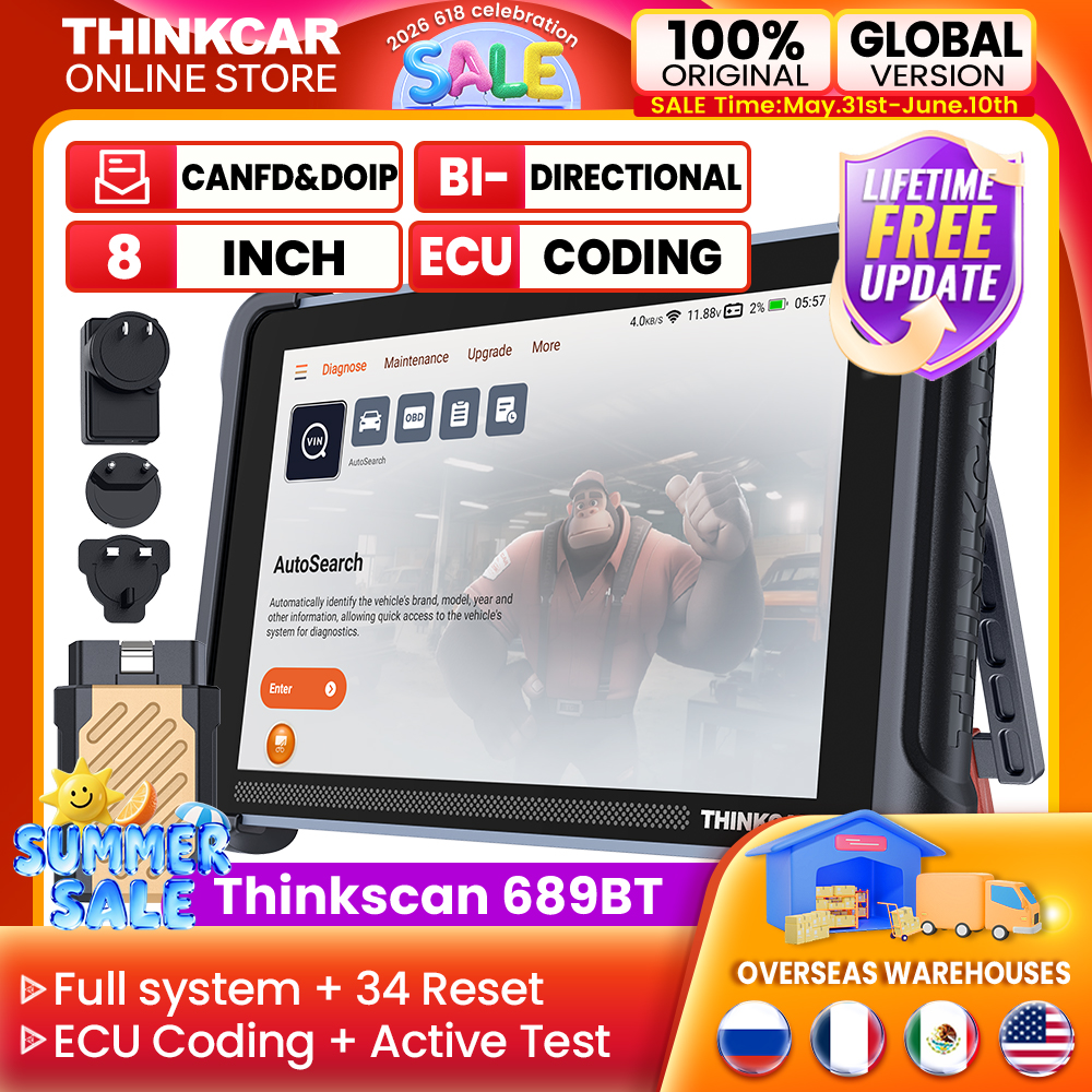 THINKCAR Thinkscan 689BT OBD2  – обзор и цена 3D Printing Online